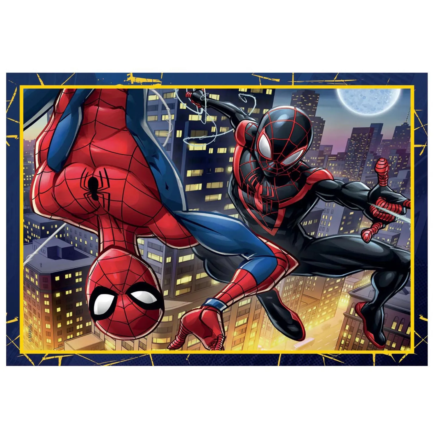Puzzels Marvel Spiderman, 4in1>Clementoni