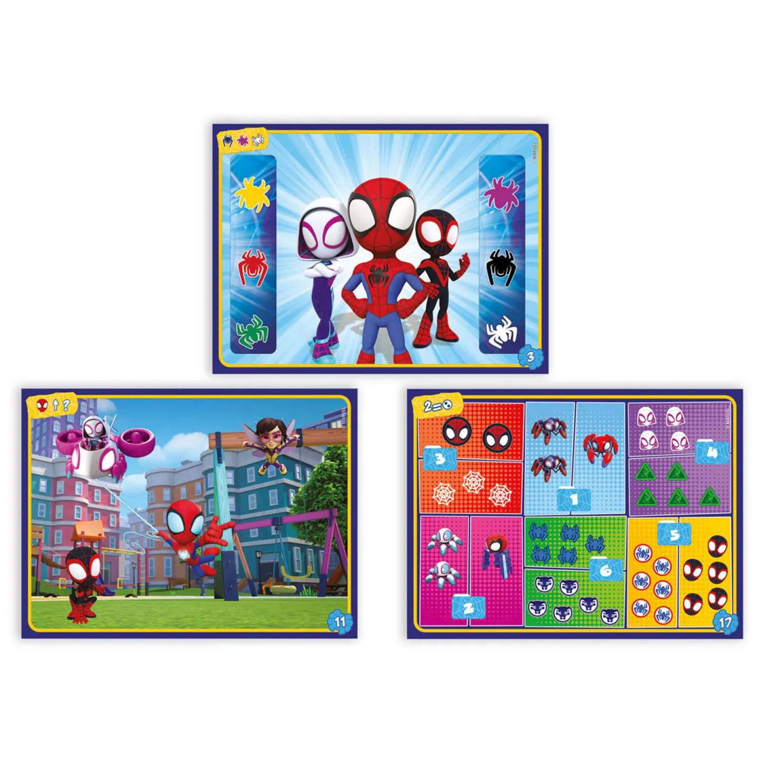 Quizzy Spel Spidey-Clementoni
