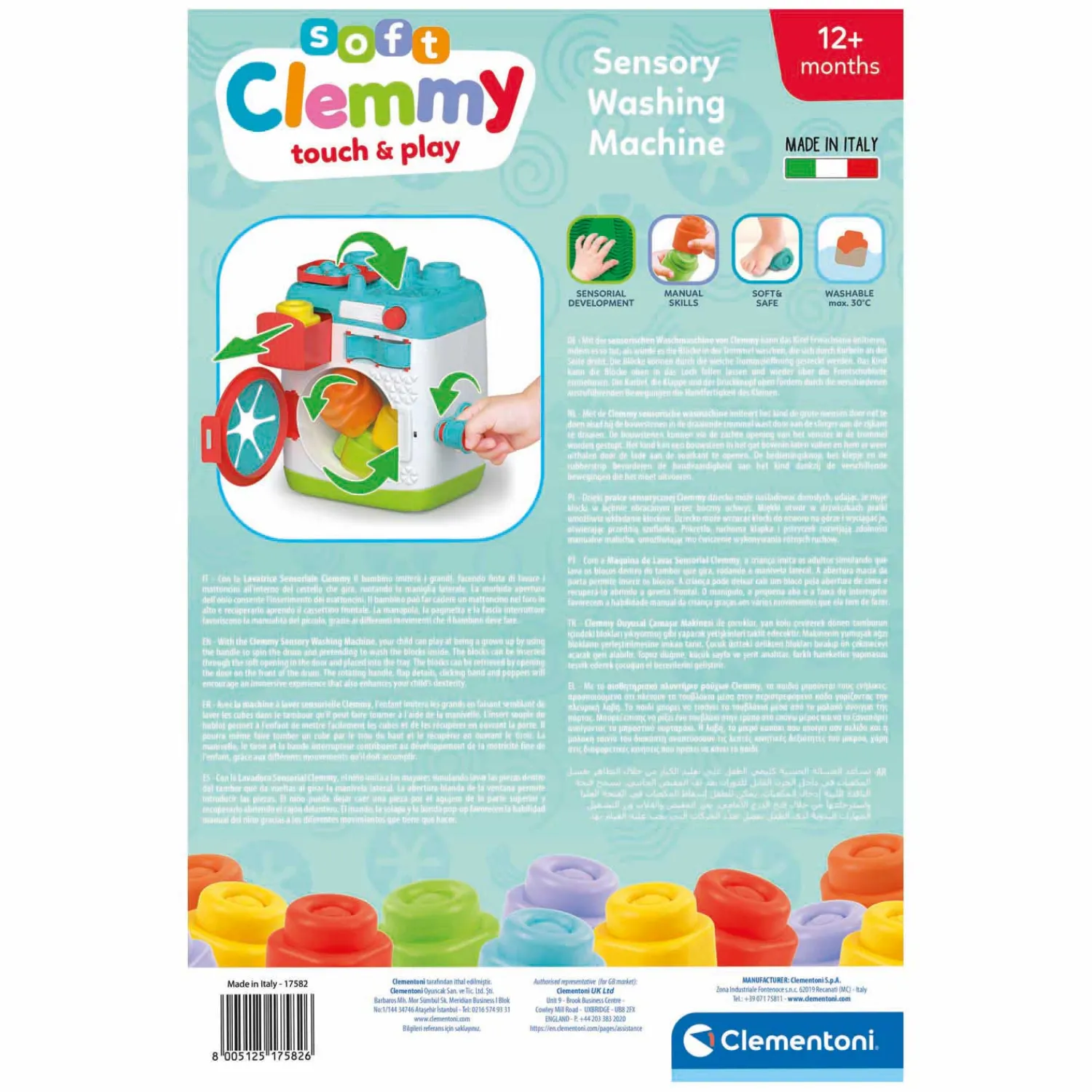 Soft Clemmy Wasmachine-Clementoni Discount