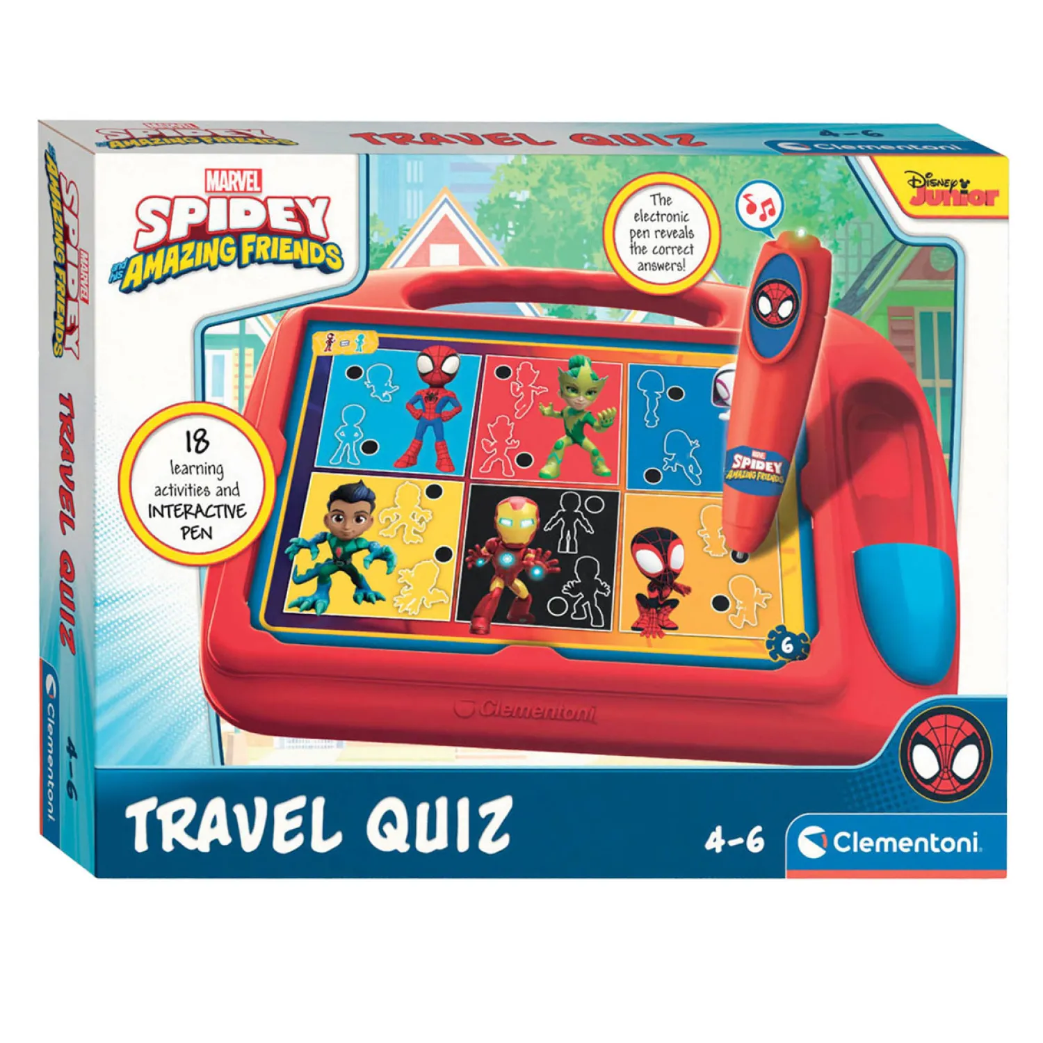 Travel Quiz Spidey>Clementoni Online