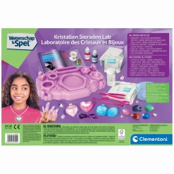 Clementoni Wetenschap & Spel Kristallen Sieraden Lab New