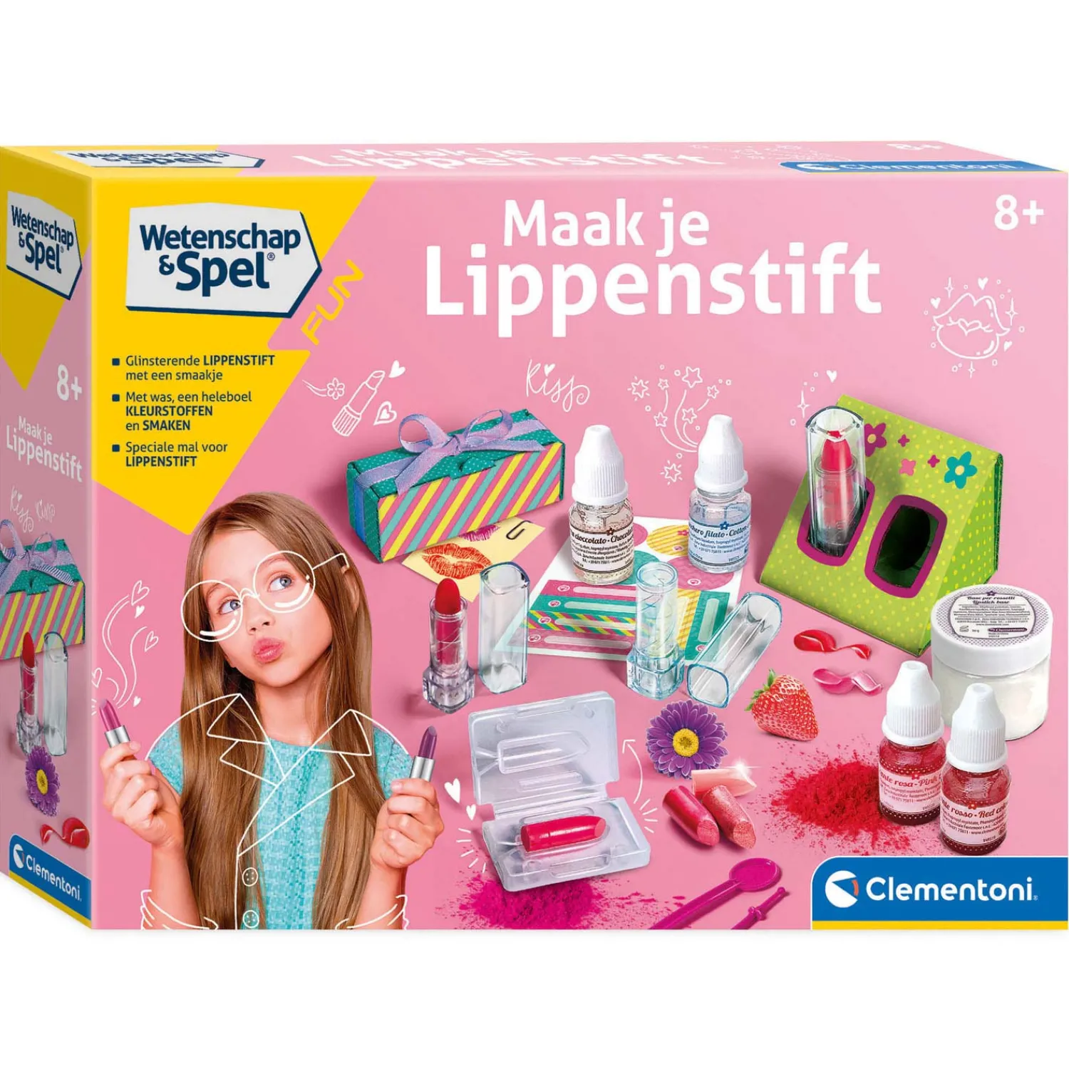 Wetenschap & Spel - Maak je eigen Lippenstift-Clementoni Clearance
