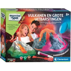 Wetenschap & Spel - Glow in the Dark Vulkaan-Clementoni Sale