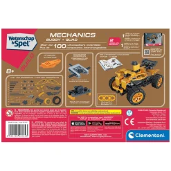 Clementoni Wetenschap & Spel Mechanica - Buggy & Quad - 90dlg. Sale
