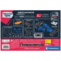 Wetenschap en Spel - Mechanics Raceauto of Go Kart 2in1 Bouwset - 100+dlg.-Clementoni