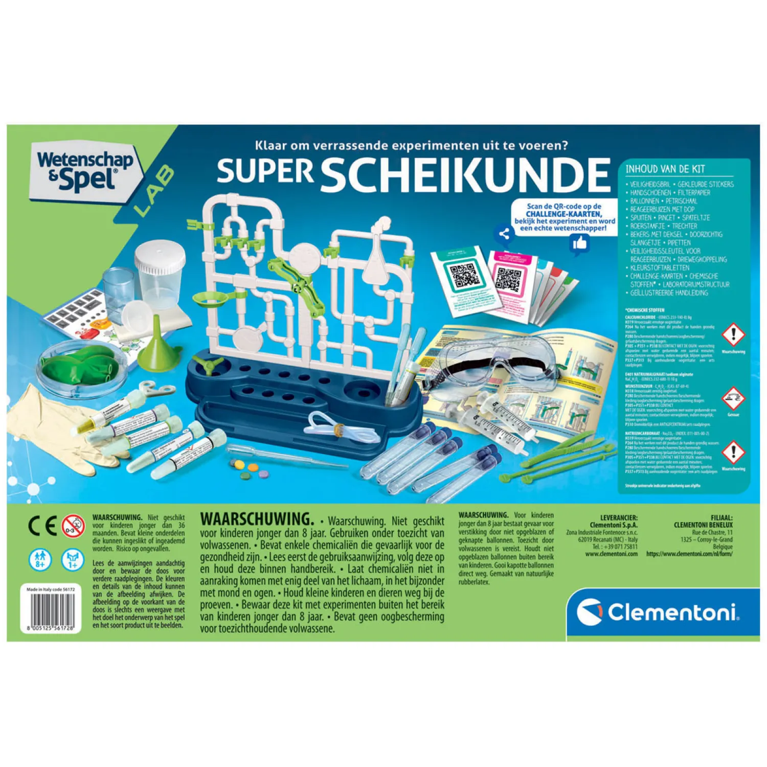 Clementoni Wetenschap en Spel - Super Scheikunde Clearance