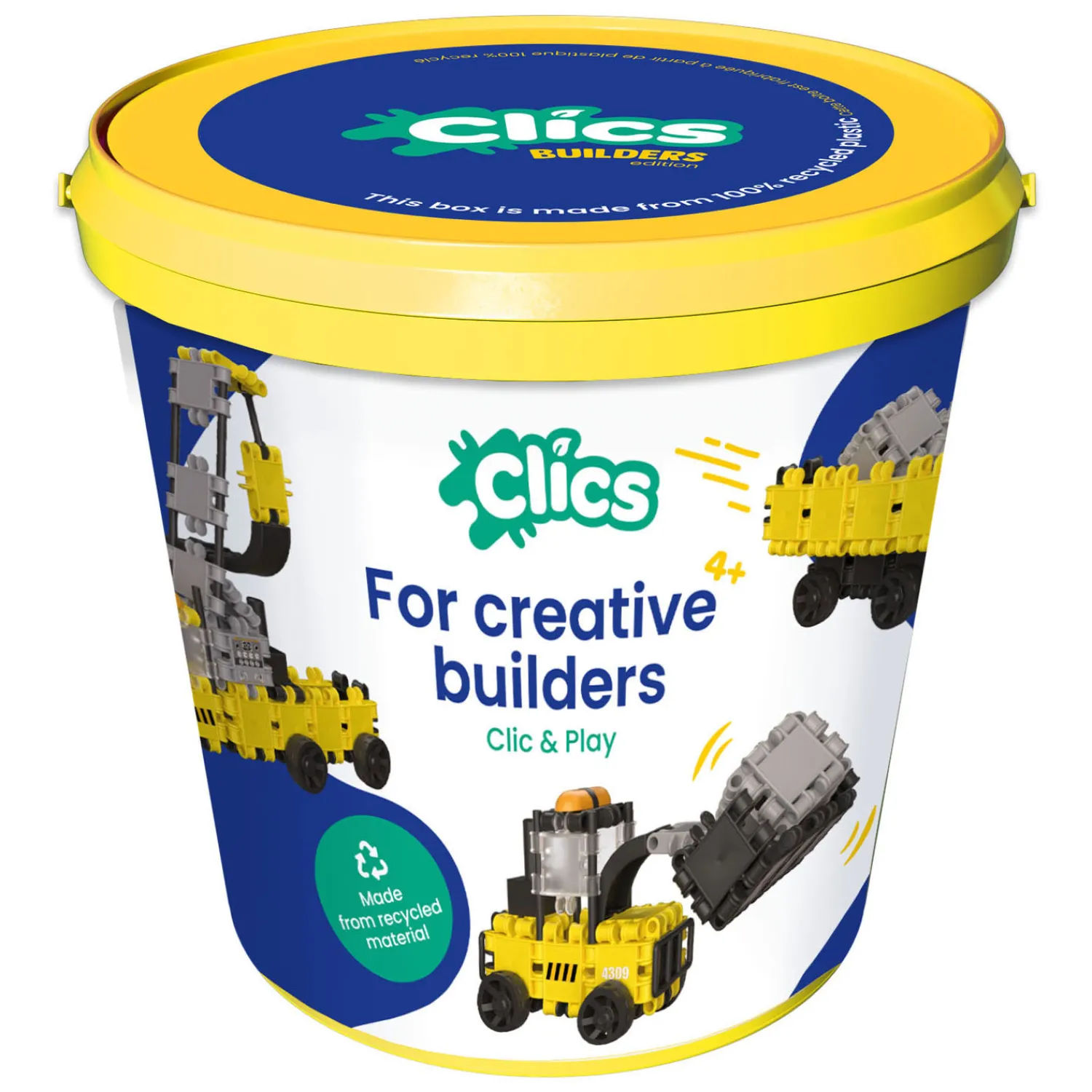 Clics Bouwblokken Werkvoertuigen in Emmer - 123dlg. New