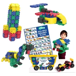 Clics Rolbox Bouwblokken - Bouwset 15in1 Outlet