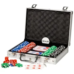 Clown Games Poker Set in Aluminum Koffer, 202dlg. Sale