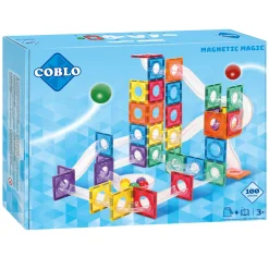 Knikkerbaan Magnetisch Bouwspeelgoed, 100dlg.-Coblo Clearance