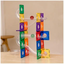 Knikkerbaan Magnetisch Bouwspeelgoed, 100dlg.-Coblo Clearance