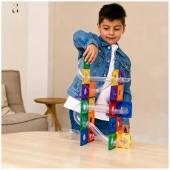 Knikkerbaan Magnetisch Bouwspeelgoed, 100dlg.-Coblo Clearance