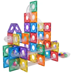 Knikkerbaan Magnetisch Bouwspeelgoed, 100dlg.-Coblo Clearance