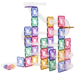 Knikkerbaan Pastel Magnetisch Bouwspeelgoed, 100dlg.><noscript><img width=