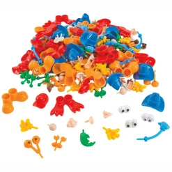 - Creatieve Wezens Klei Accessoires, 130dlg.>Colorations Hot