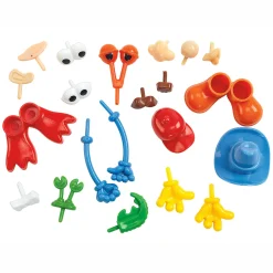 - Creatieve Wezens Klei Accessoires, 130dlg.>Colorations Hot