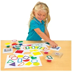 - Easy Grip Stempels Geometrisch, 14st.-Colorations Sale