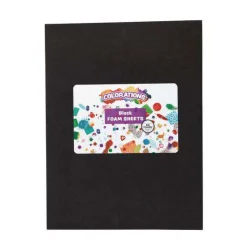 Colorations - Foam Vellen Zwart, 10st. Sale