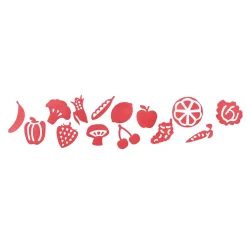 Colorations - Fruit en Groente Stempels, 14st. Clearance
