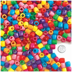 Colorations - Gekleurde Grote Rijgkralen in Emmer, 680 gram Discount