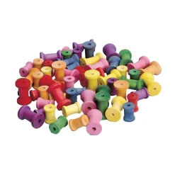 - Gekleurde Houten Klossen, Set van 50-Colorations Outlet
