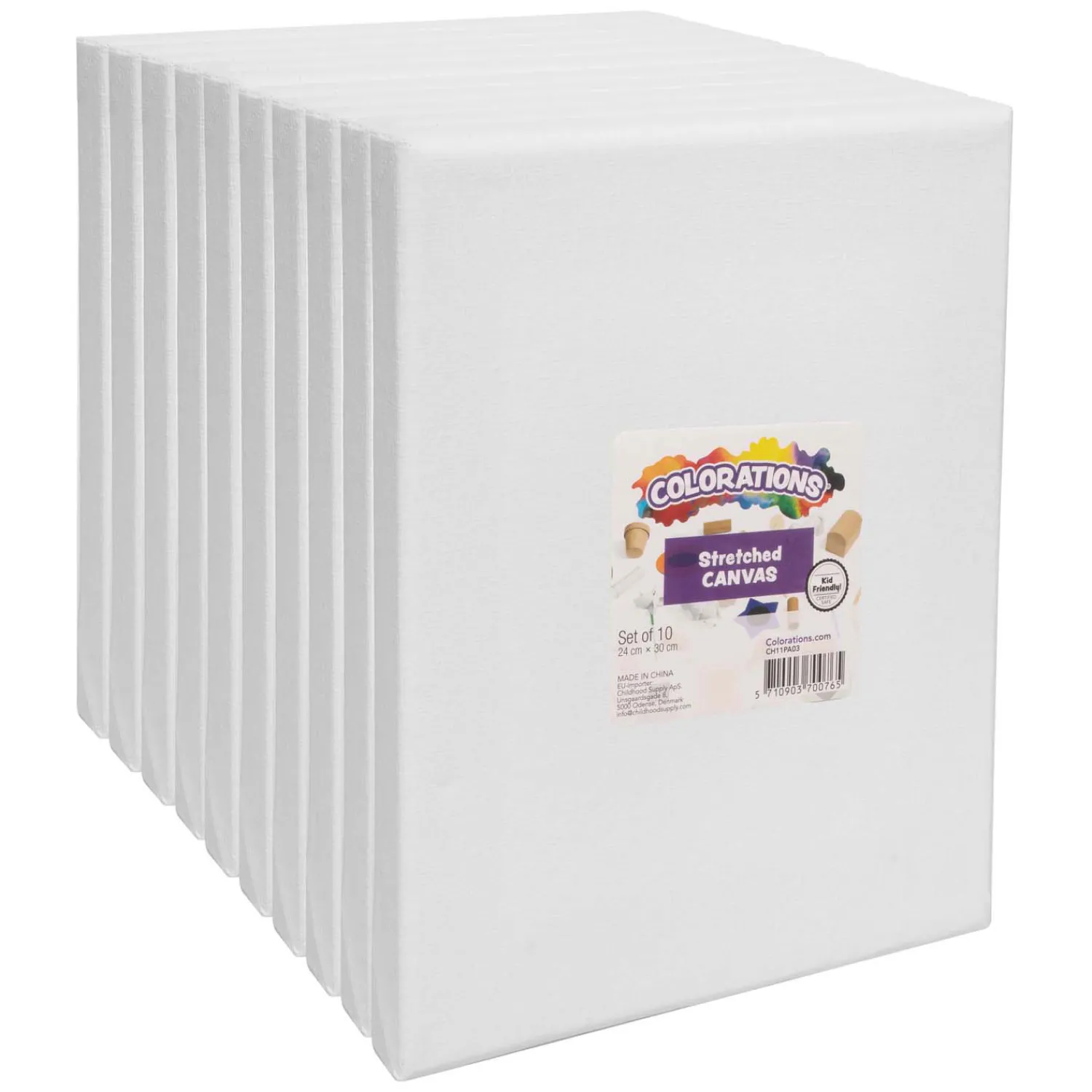 - Gespannen Canvas 24 x 30 cm, 10st.>Colorations Discount