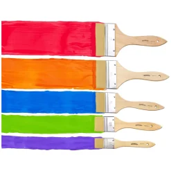 - Grote Aria Verfkwast, 5st.-Colorations Hot