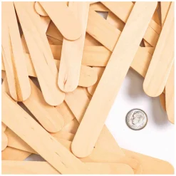 Colorations - Grote Houten Knutselstokjes, Set van 100 Online