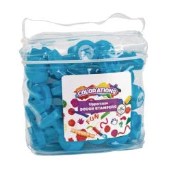 - Hoofdletters Klei Stempels, 26dlg.-Colorations Discount