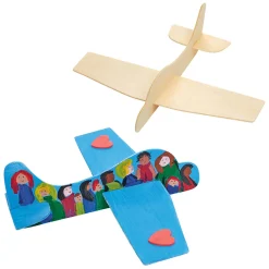 - Houten Modelvliegtuigen Maken, Set van 12-Colorations Clearance
