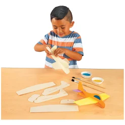 - Houten Modelvliegtuigen Maken, Set van 12-Colorations Clearance