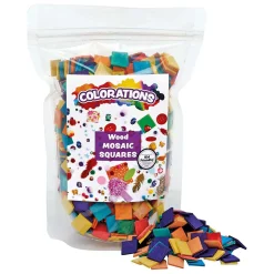- Houten Mozaïek Vierkantjes, 1000st.-Colorations Sale