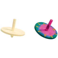 Colorations - Houten Tollen, Set of 24 Hot