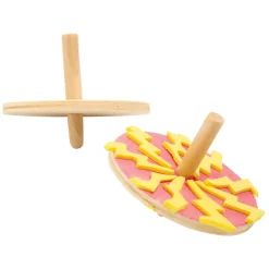 Colorations - Houten Tollen, Set of 24 Hot