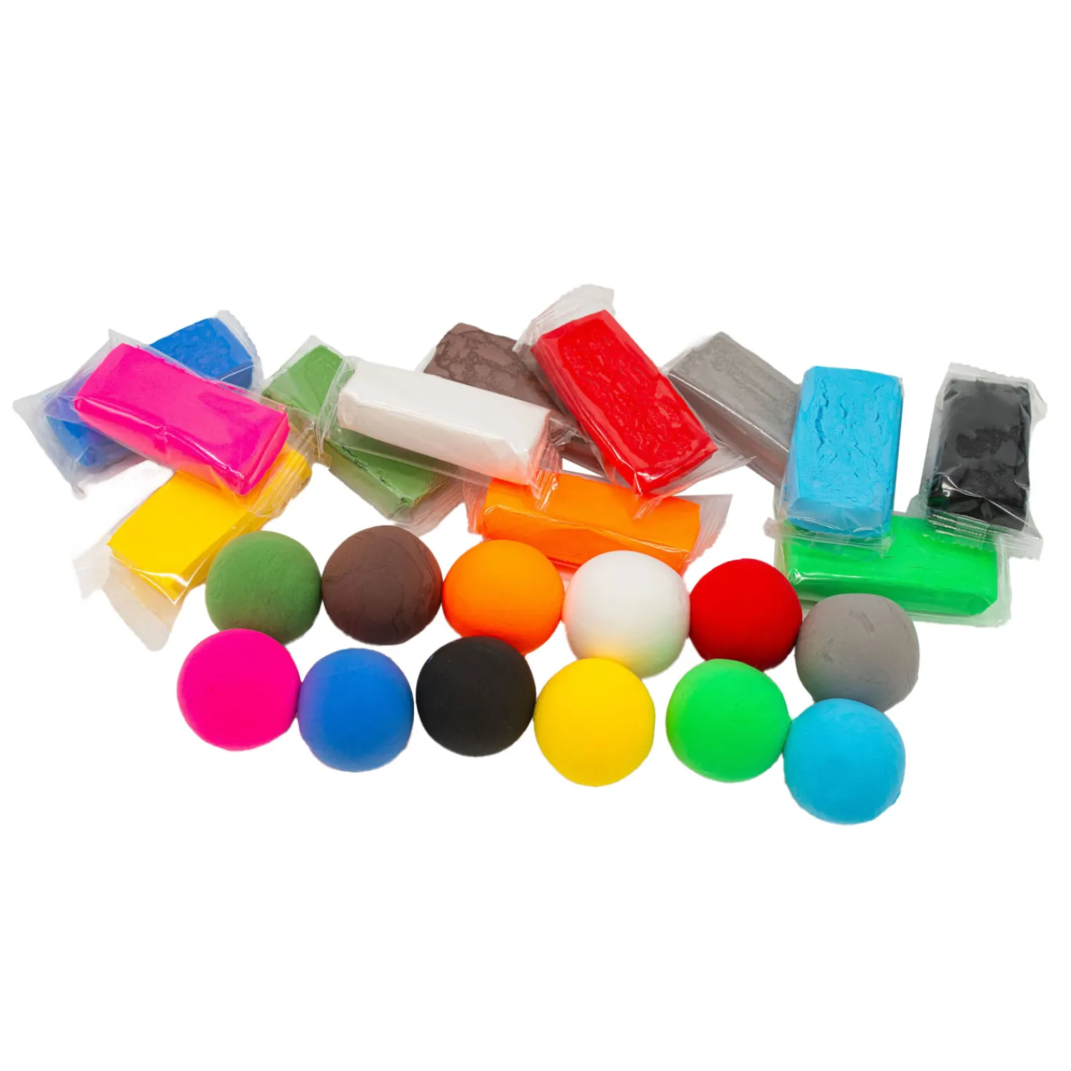 - Luchtdroge Klei Kleur, Set van 24>Colorations