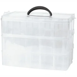 Colorations - Opbergkoffer Knutselmateriaal 3-laags Clearance