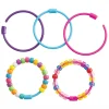 Colorations - Rijgkralen Armbanden met Sluiting, Set van 24 Clearance