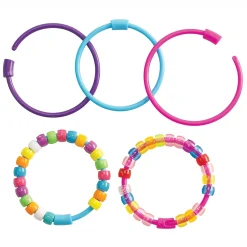 Colorations - Rijgkralen Armbanden met Sluiting, Set van 24 Clearance