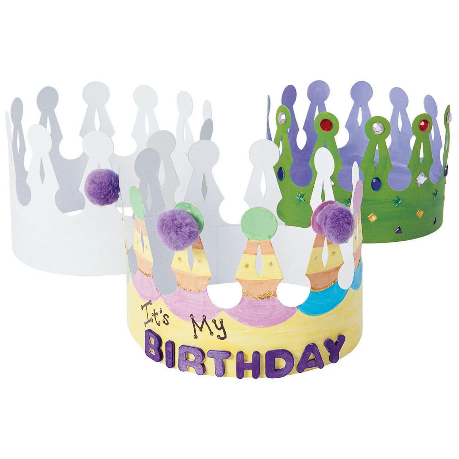 - Versier je Eigen Kroon, Set van 24-Colorations Discount