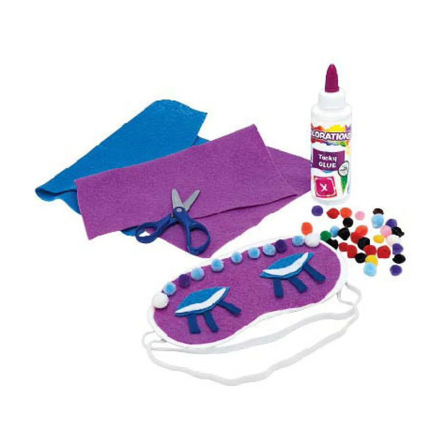 - Versier je eigen Slaapmasker, Set van 12>Colorations Sale