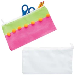 Colorations - Versier je eigen Etui Canvas, Set van 12 Hot