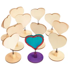 - Versier je Houten Memoclip Hart, 12st.-Colorations New