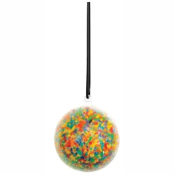 Colorations - Vulbaar Ornament Transparante Bal, Set van 12 Outlet