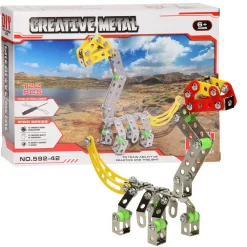Constructieset Metaal Dino, 122 dlg.-