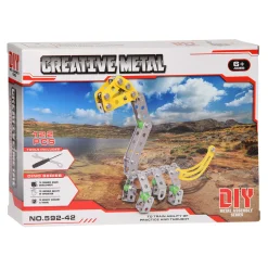 Constructieset Metaal Dino, 122 dlg.-