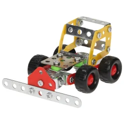 Constructieset Metaal Grondwerker, 91dlg.- Discount