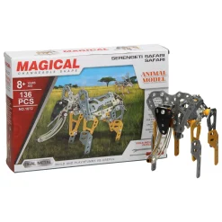 Constructieset Metaal Olifant, 136dlg.> Hot