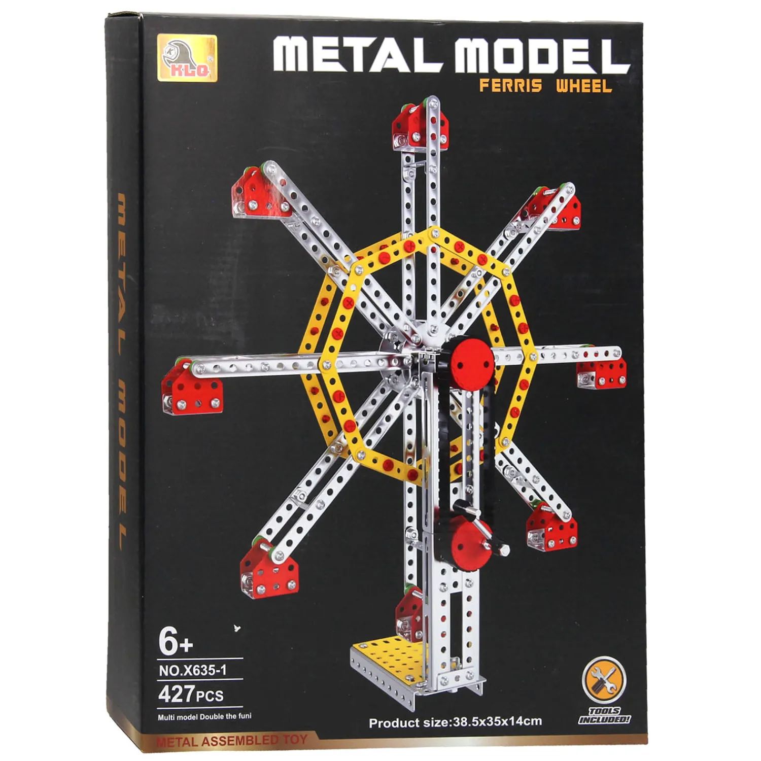 Constructieset Reuzenrad, 427dlg.- Hot