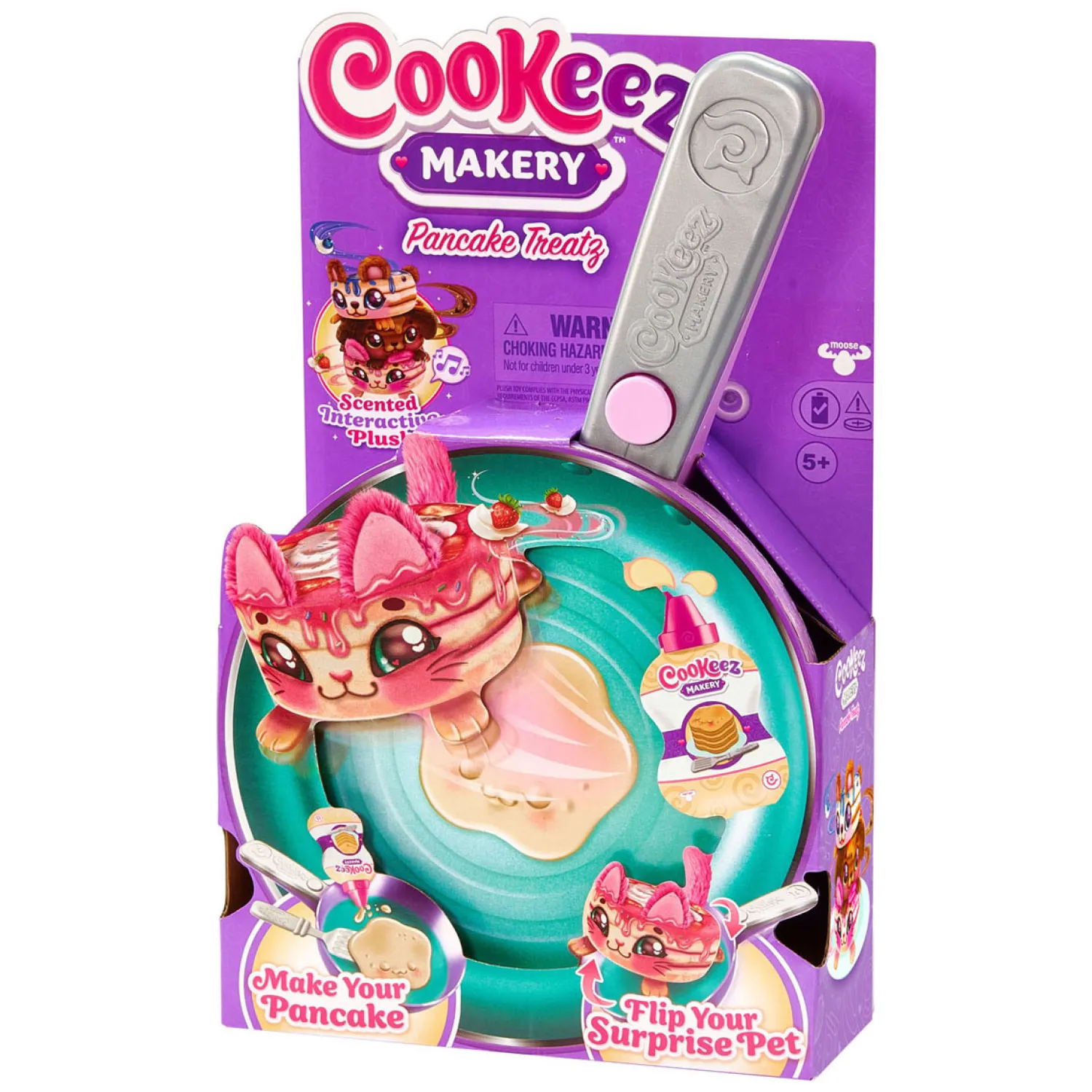 Moose Toys Cookeez Maak je Eigen Pluchen Verrassingsdier in Koekenpan Clearance