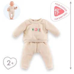 Corolle Beige Trainingspak voor Babypop, 42cm Clearance